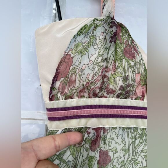 Maurizio pecoraro floral print dress size 6 - Picture 4 of 16